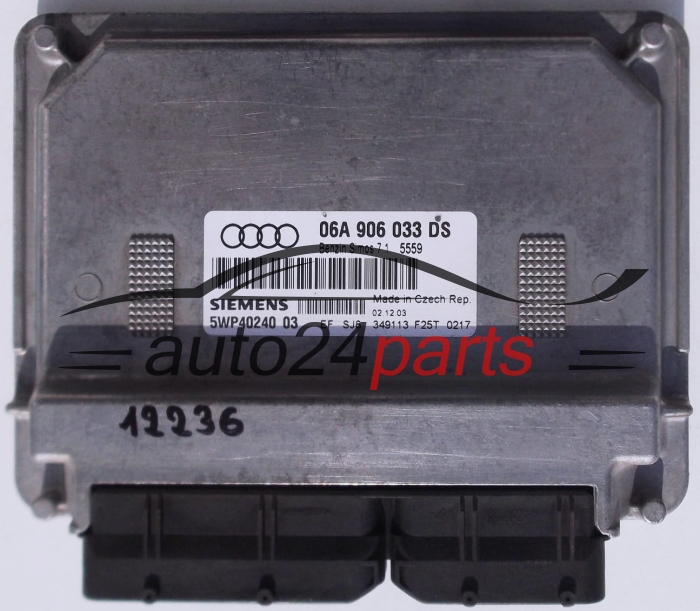 ECU CENTRALITA DE MOTOR AUDI A3 SIEMENS 5WP40240 03,  06A 906 033 DS