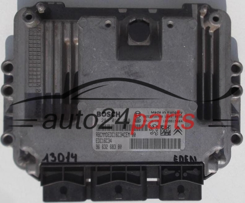  KOMPUTER STEROWNIK SILNIKA CITROEN XSARA PICASSO 1.6 HDI