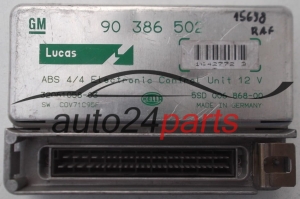CALCULATEUR ABS OPEL GM 90 386 502, 90386502, LUCAS 32061058-03, 3206105803, HELLA 5SD 006 868-00, 5SD00686800