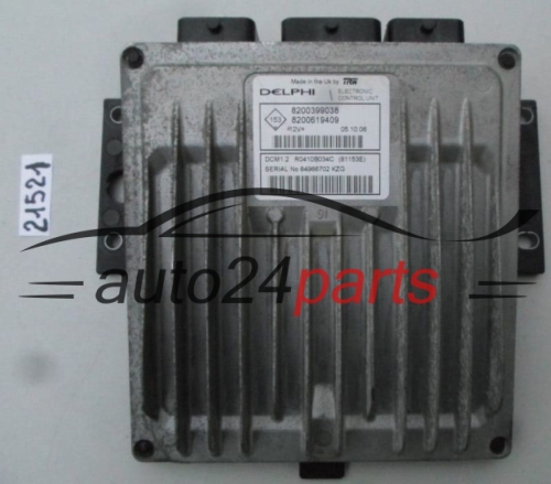 RENAULT KANGO 1.5 DCI DELPHI R0410B034C, 8200399038, 8200619409, DCM1.2