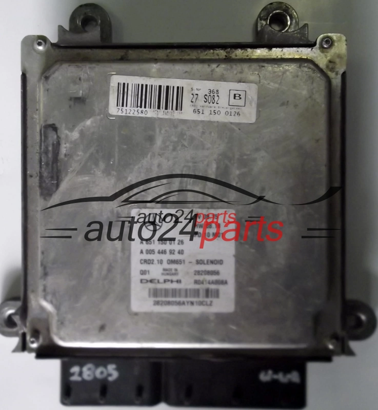 KOMPUTER STEROWNIK SILNIKA MERCEDES W204 DELPHI R0414A008A
