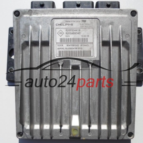 MOTORSTEUERGERÄT ECU STEUERGERAT RENAULT MEGANE 1.5 DCI DELPHI R0410B024D, 8200334419, 8200469340