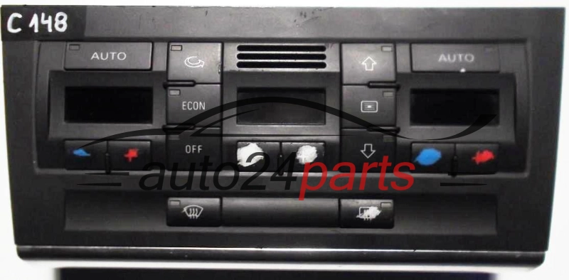 PANEL OGRZEWANIA STEROWNIK NAWIEWU REGULATOR KLIMATRONIK AUDI A4 S4 RS4 8E0 820 043 H, 8E0820043H