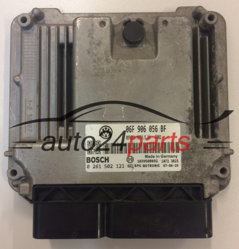 ECU CENTRALITA DE MOTOR  VOLKSWAGEN SEAT SKODA 2.0 FSI BOSCH 0 261 S02 121, 06F 906 056 BF