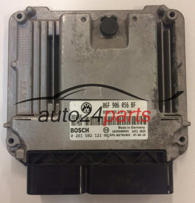ECU CENTRALITA DE MOTOR  VOLKSWAGEN SEAT SKODA 2.0 FSI BOSCH 0 261 S02 121, 06F 906 056 BF
