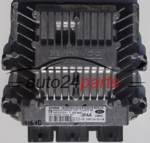  CALCULATEUR MOTEUR  FORD FIESTA 1.4 TDCI 7S61-12A650-BA, 7S6112A650BA, 5WS4032A-T 