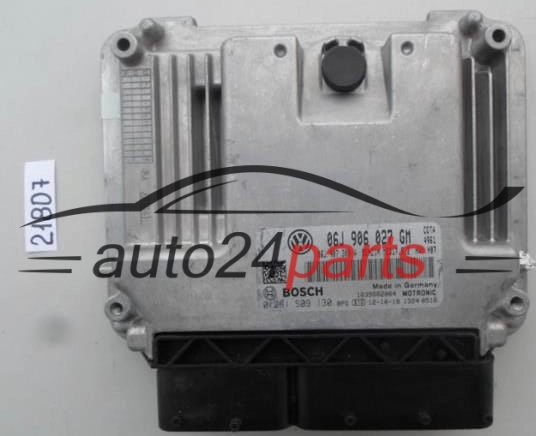 KOMPUTER STEROWNIK SILNIKA VW VOLKSWAGEN TIGUAN 2.0 TSI BOSCH 0 261 S09 130, 0261S09130, 06J 906 027 GM, 06J906027GM, MED17.5.2