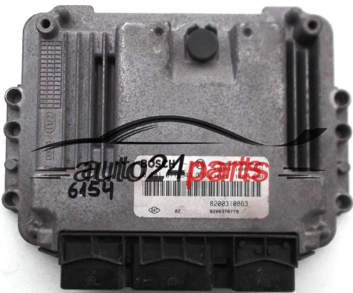 UCE CENTRALITA DE MOTOR RENAULT MEGANE SCENIC 1.9 DCI BOSCH 0281011549,  8200310863, 8200370779 1039S02681