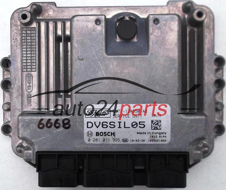 MOTORSTEUERGERÄT ECU STEUERGERAT FORD FOCUS C MAX FIESTA FUSION 1.6 TDCI 