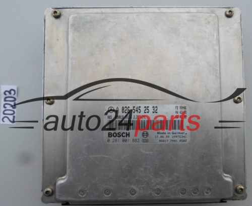 steuergerät MERCEDES 2.2 CDI 0281001883 A0265452532