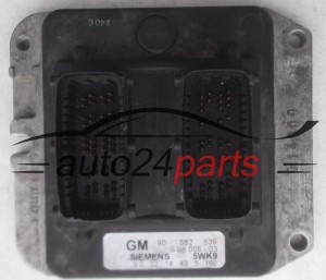 MOTORSTEUERGERÄT ECU STEUERGERÄT  OPEL ASTRA ZAFIRA 1.8 X18XE1 SIEMENS 5WK9 5 160, 5WK95160, GM 90 582 539, 90582539 