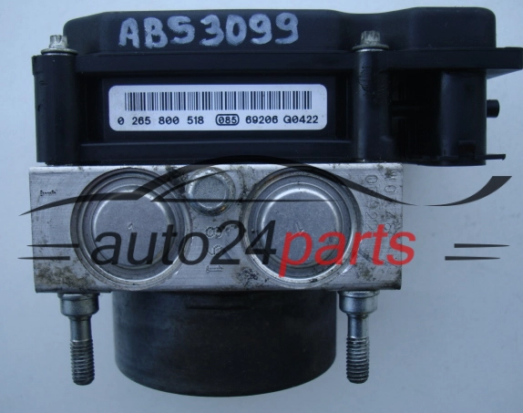 Pompa abs i sterownik NISSAN NOTE 0265231732 476609U100 0265800518