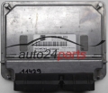 MOTORSTEUERGERÄT ECU STEUERGERAT VW VOLKSWAGEN 6K0 906 033, 6K0906033, 5WP40000 06, 5WP4000006 
