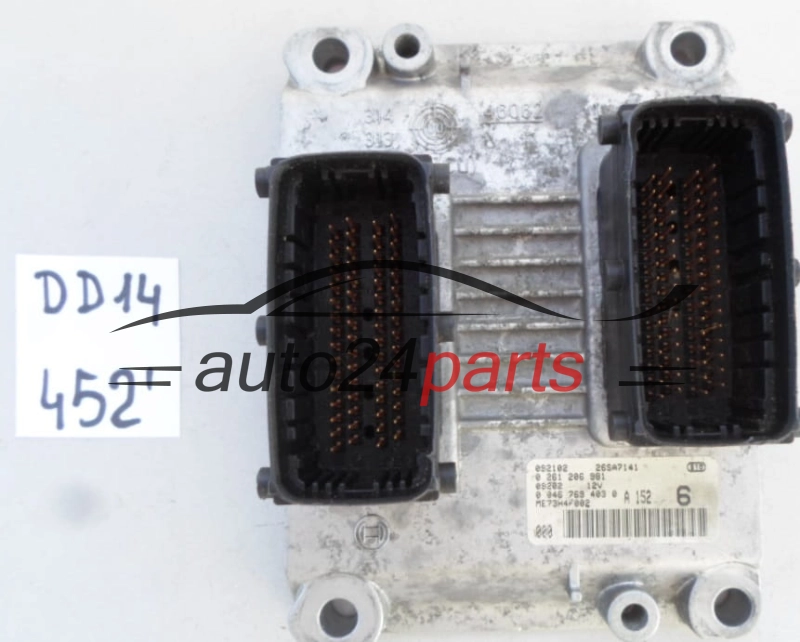 FIAT PUNTO 1.2 BOSCH 0261206981, 0 261 206 981, 00467694030, 46769403, 0 0406 769 403 0, ME73H4F002