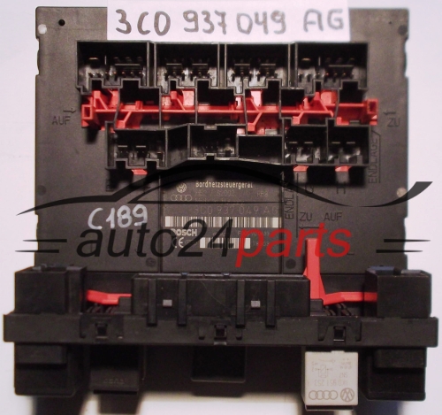 KOMFORTSTEUERGERÄT BORDNETZSTEUERGERÄT VOLKSWAGEN H52/S2002 3C0937049AG, 3C0 937 049 AG 