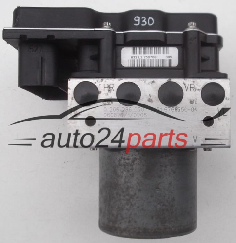 ABS POMPA I STEROWNIK BMW E60 BOSCH 0 265 236 020,