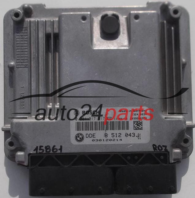 KOMPUTER STEROWNIK SILNIKA BMW BOSCH 0 281 017 517,  DDE 8 512 043