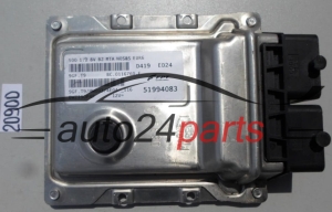KOMPUTER STEROWNIK SILNIKA FIAT 500 1.2 51994083, 9GF.T9, 9GFT9 - 20900