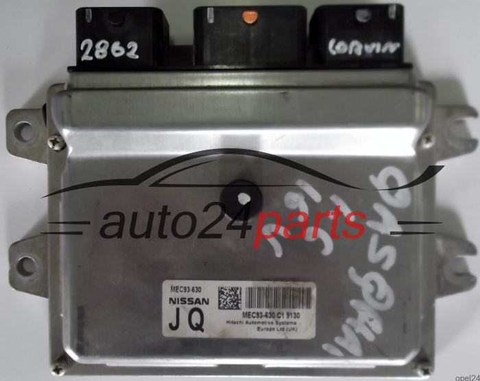 calculateur moteur pour nissan qashqai 1.6