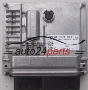 MOTORSTEUERGERÄT ECU STEUERGERÄT  VOLKSWAGEN GOLF SPORTSVAN 1.6 TDI DELPHI 28444729, 04L 907 445 B, 04L907445B, DCM6.2V 