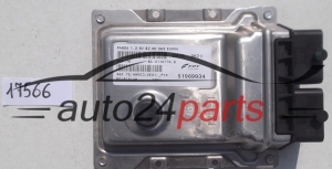 KOMPUTER STEROWNIK SILNIKA FIAT PANDA 1.2 MAGNETI MARELLI 9GF.TE, 9GFTE, FPT 51969934, BC.0116776.B - 