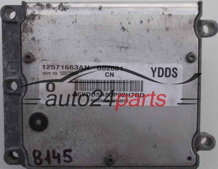CENTRALITA DE MOTOR OPEL VECTRA SIGNUM 2.2 Z22SE 12571663AN YDDS, YDDS, 12571663 AN, 12572011, 12 572 011, 6235174, 62 35 174