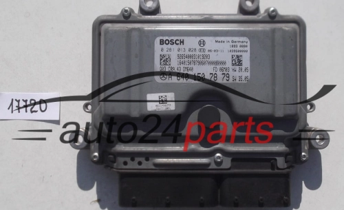 KOMPUTER STEROWNIK SILNIKA MERCEDES B-CLASS BOSCH 0 281 013 028, 0281013028, A 640 150 78 79, A6401507879, CRA.43