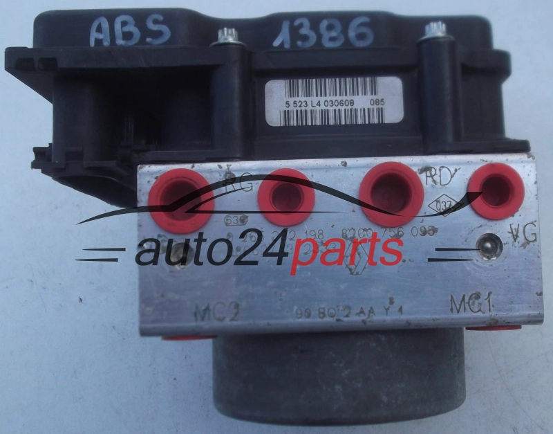 BOMBA HIDRAULICA Y CENTRALITA ABS DACIA SANDERO BOSCH 0 265 232 198, 0265232198, 8200 756 095, 8200756095, 0 265 800 584, 0265800584