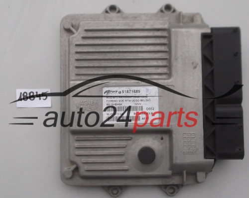  KOMPUTER STEROWNIK SILNIKA FIAT 1.3 MULTIJET 51871689, MJD 6F3.HA, MJD6F3HA