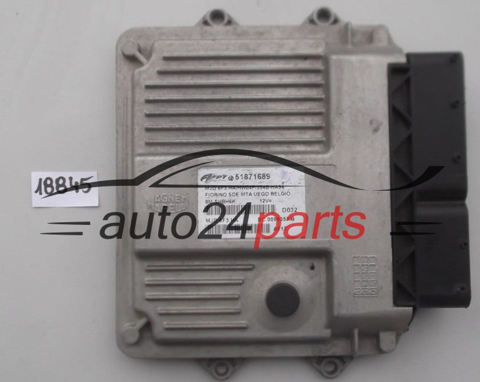  KOMPUTER STEROWNIK SILNIKA FIAT 1.3 MULTIJET 51871689, MJD 6F3.HA, MJD6F3HA