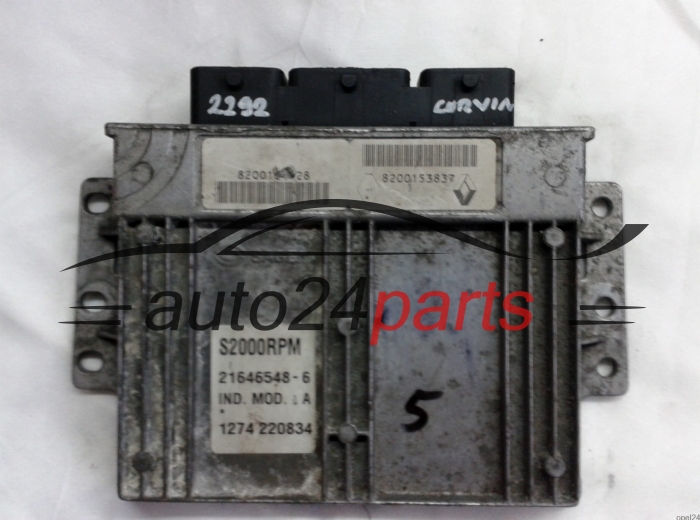 ECU CENTRALITA DE MOTOR RENAULT LAGUNA 1.6 8200164728
