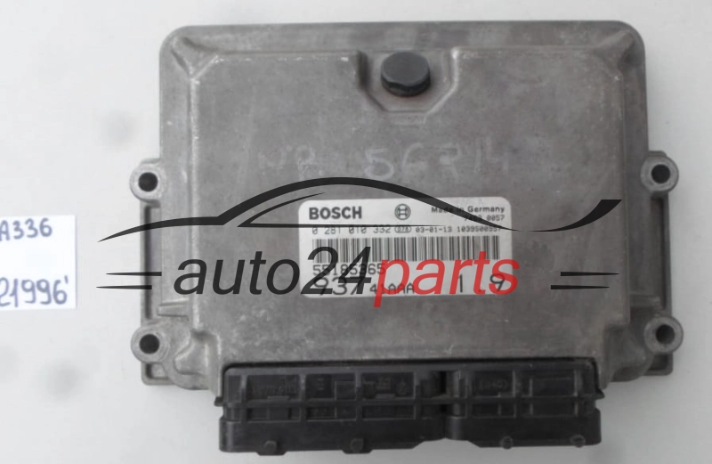 Komputer sterownik silnika Alfa Romeo 147 1.9 JTD 0281010332 55185365 93741AAA 1039S00957
