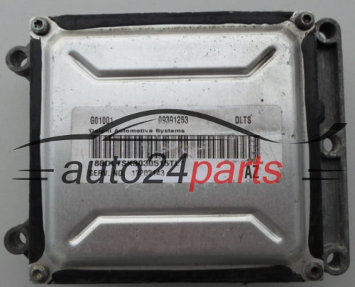 CALCULATEUR MOTEUR OPEL ASTRA VECTRA ZAFIRA 2.2 Z22SE 09391253 DLTS, 12202143, 12 202 143, 6235044, 62 35 044