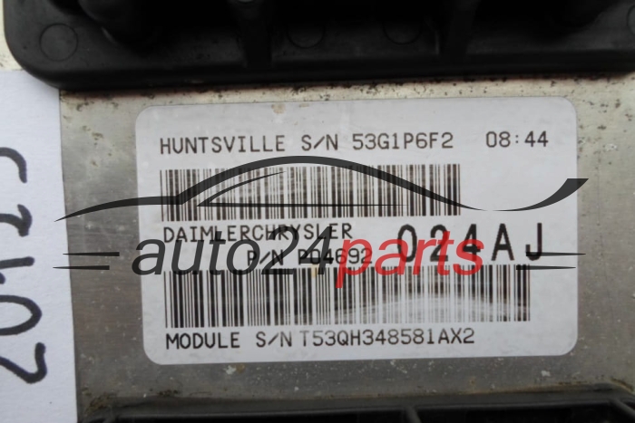 KOMPUTER STEROWNIK SILNIKA JEEP GRAND CHEROKEE 6.1 P04692024AJ, 53G1P6F2