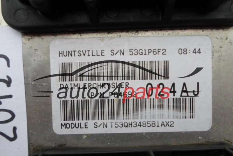 KOMPUTER STEROWNIK SILNIKA JEEP GRAND CHEROKEE 6.1 P04692024AJ, 53G1P6F2