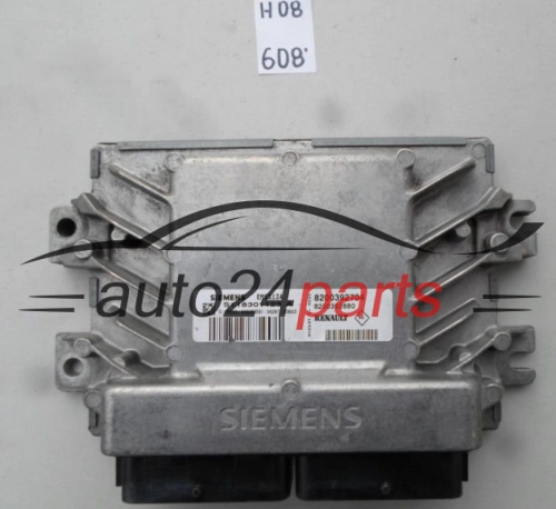 KOMPUTER STEROWNIK SILNIKA RENAULT CLIO 1.4 16V, SIEMENS S118301123 A, S118301123A, 8200392704 -