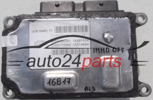 MOTORSTEUERGERÄT ECU STEUERGERAT RENAULT TWINGO CLIO 1.2 MAGNETI MARELLI IAW 5NR2.T1