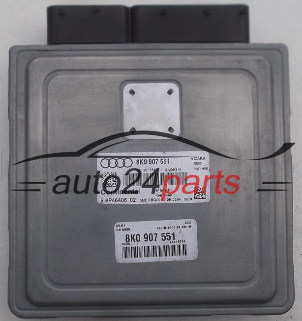 ECU CENTRALITA DE MOTOR AUDI A4 S4 3.0 TFSI CONTINENTAL 5WP46406 02, 5WP4640602, 8K0 907 551, 8K0907551
