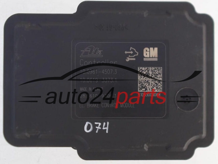 POMPE HYDRAULIQUE ET CALCULATEUR dABS OPEL ASTRA J GM 13332613  ATE 10.0212-0459.4, 10021204594, 10.0961-4507.3, 10096145073, 10.0619-3373.1, 10061933731, 28.5610-9706.3, 28561097063