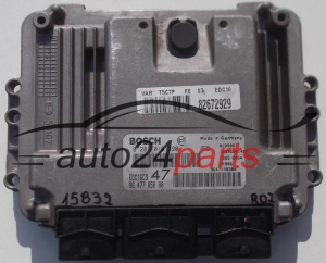 MOTORSTEUERGERÄT ECU STEUERGERAT PEUGEOT 307 1.4 HDI BOSCH 0 281 010 390, 0281010390, 96 477 858 80, 9647785880, 9647158380, 1039S00145, EDC16C3 47
