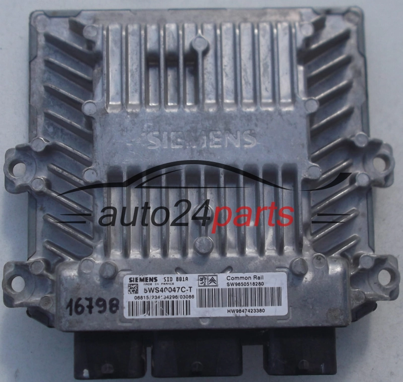 KOMPUTER STEROWNIK SILNIKA CITROEN C5 2.0 HDI
