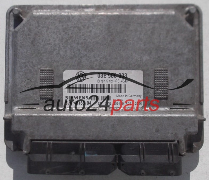 MOTORSTEUERGERÄT ECU STEUERGERÄT VOLKSWAGEN POLO 1.2 SIEMENS 5WP40163 04