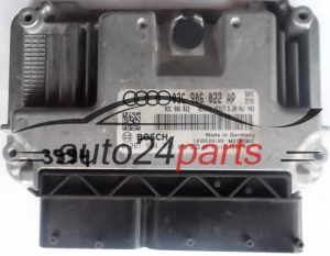KOMPUTER STEROWNIK SILNIKA AUDI 03C906022AP, 03C 906 022 AP, 03C906022, BOSCH 0261S04395, 0 261 S04 395, BENZIN MED17.5.20 CAXA 2733 1039S28109 - 