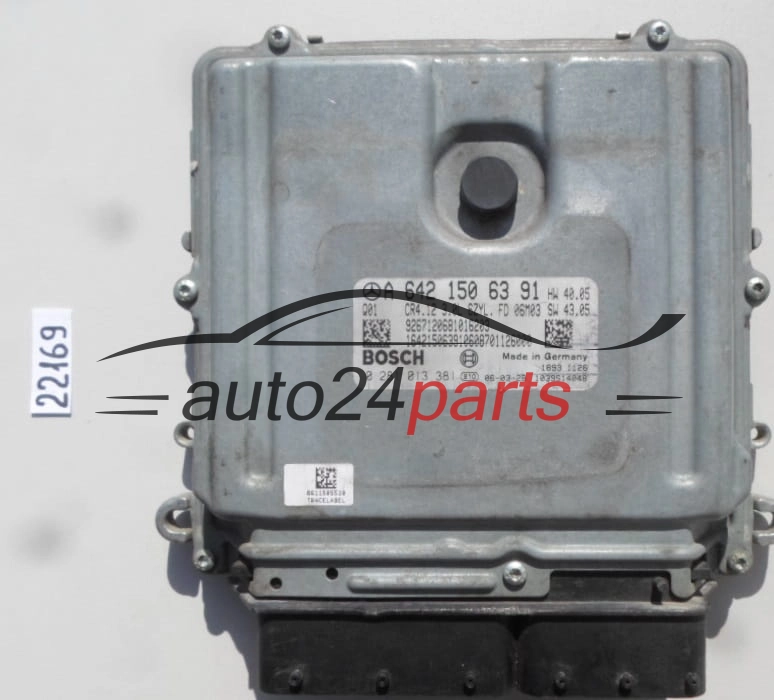 CALCULATEUR MOTEUR MERCEDES W164 3.0 CDI BOSCH 0 281 013 381, 0281013381, A 642 150 63 91, A6421506391, CR4.12 