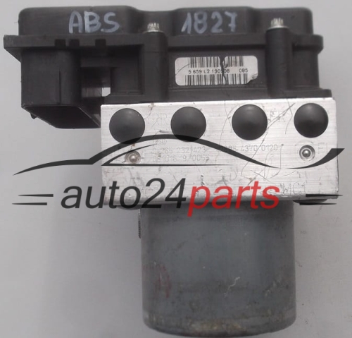 POMPE HYDRAULIQUE ET CALCULATEUR d'ABS TATA BOSCH 0 265 232 423,  2895 4370 0120,  0 265 800 869