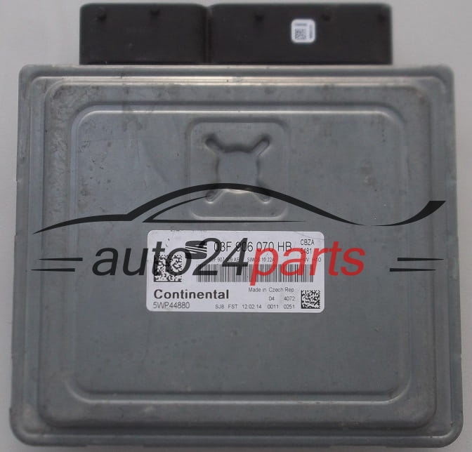 CALCULATEUR MOTEUR SKODA FABIA 1.4 CONTINENTAL 5WP44880, 03F 906 070 HB