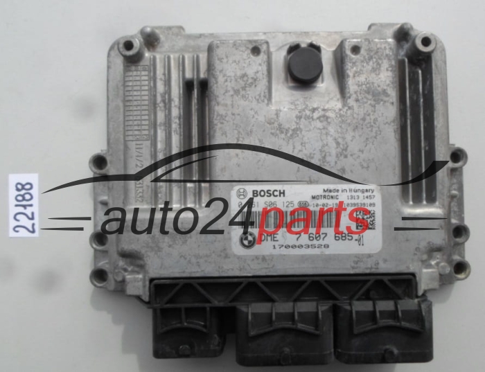 CENTRALITA DE MOTOR MINI COOPER 1.6 BOSCH 0 261 S06 125, 0261S06125, DME 7607685, DME7607685