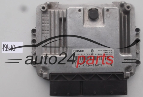 KOMPUTER STEROWNIK SILNIKA FIAT GRANDE PUNTO 1.3 JTD BOSCH 0 281 012 303, 0281012303, 51795842 