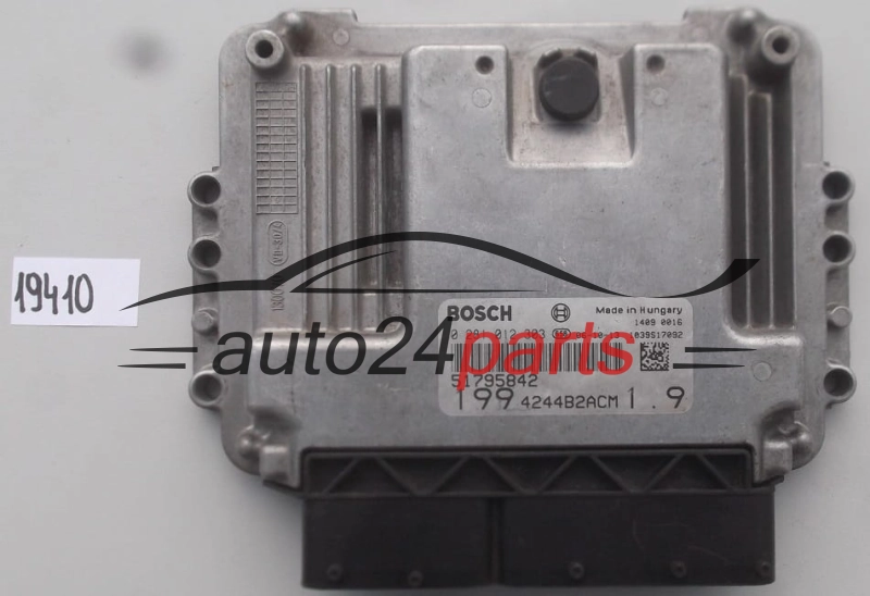 KOMPUTER STEROWNIK SILNIKA FIAT GRANDE PUNTO 1.3 JTD BOSCH 0 281 012 303, 0281012303, 51795842 