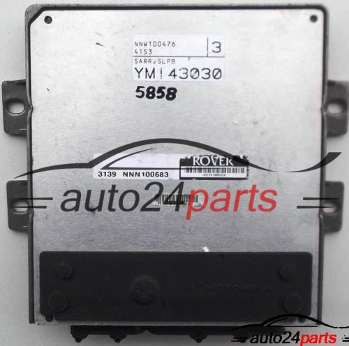 MOTORSTEUERGERÄT ECU STEUERGERAT ROVER 75 1.8 16V, NNN100683, NNW100476, YM143030 